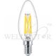 PHILIPS LED CLASSIC 40W E14 2700K B35 CL/AU DIMMABLE WARM WHITE