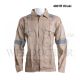 HSK DOUBLE SLEEVE ZIP JACKET WITH REFLECTIVE KHAKI 4801R