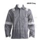 HSK DOUBLE SLEEVE ZIP JACKET WITH REFLECTIVE GREY 4805R