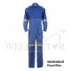 HSK HD COTTON COVERALL WITH REFLECTIVE ROYAL BLUE 8803R