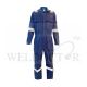 QUEBEE FLAME RESISTANCE (COVERALL) NAVY BLUE