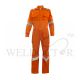 QUEBEE FLAME RESISTANCE (COVERALL) ORANGE