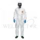DUPONT TYCHEM 4000 S HOODED COVERALL WHITE