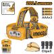 INGCO IPX4 RAIN RESISTANT HEAD LAMP 200 LUMENS MAX. HHL013AAA8