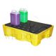 ROMOLD SPILL TRAY WITH GRID, GENERAL PURPOSE, 66LTR BUND, YELLOW