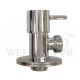 SHOWY PRISM 1/2" QUARTER TURN ANGLE TAP WITH FLANGE 2830