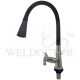 SHOWY SHOFLEX Q/TURN PURE SINGLE LEVER (2987)WALL SINK TAP (BLACK) 6335