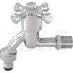 SHOWY X-KNOB QUARTER TURN BIB TAP C/W 3/4 NOZZLE 2555-6289
