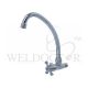 SHOWY X-KNOB J SPOUT WALL LONG PILLAR TAP 2555WC