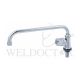 SHOWY ROUND KNOB PILLAR TAP C/W 6229 SWIVEL SPOUT 2575J-6229