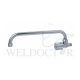 SHOWY ROUND KNOB WALL SINK TAP C/W 6229 SWIVEL SPOUT 2575W-6229