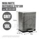 HOUZE 10L MIRA MATTE RECTANGLE STEP BIN WB-4253