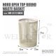 HOUZE NORD OPEN TOP ROUND WASTE BASKET WB-4121-BEIGE