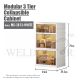 HOUZE MODULAR 3 TIER COLLAPSIBLE CABINET MS-2813