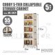 HOUZE CUDDY 5-TIER COLLAPSIBLE STORAGE CABINET (LENGTH: 55CM) MS-2829