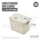 HOUZE LINEX STORAGE BOX (LARGE) SB-1509-CREAM