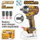 INGCO 20V BRUSHLESS 1/2" IMPACT WRENCH 500NM CIWLI20501 (BARE UNIT)