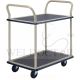 PRESTAR 2TIER TROLLEY 740X480MM 150KG NB104 2HANDLE