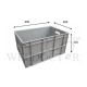 LAIWA PLASTIC CONTAINER L600XW400XH320MM-CH 64320
