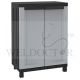 TERRY TWIST BLACK 680 CABINET 2 DOOR 1 ADJ. SHELF TR2709