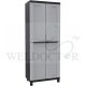 TERRY TWIST BLACK 268 CABINET 2 DOOR 3 ADJ. SHELVES TR2708
