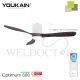 YOUKAIN 52" SMART CEILING FAN (WITH LIGHT) YJ-668H (MATT-WHITE BODY)