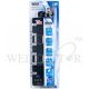 MORRIES 5WAY 3M CORD (2USB + 1 TYPE C) MS5W2U1C/3M/BLACK