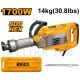 INGCO HD DEMOLITION BREAKER HEX 30MM CHUCK 1700W 50J PDB170068