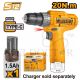 INGCO 12V 1X1.5AH LI-ION DRILL (NO USB CHARGER) CDLI12428