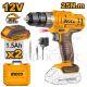 INGCO 12V 2X1.5AH LI-ION DRILL, CDLI1228
