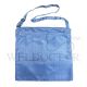 CLEANROOM BAGS 2 COMPARTMENT LONG SLING BAG SKY BLUE 36CM X 38CM