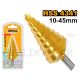 INGCO HSS STEP DRILL 10-15-20-25-30-35-40-45MM AKSDS10453