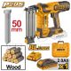 INGCO 20V LI-ION BL BRAD NAILER SIZE F15-F50 1X2.0AH CHARGER+CASE CBNLI5008