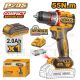 INGCO 20V LI-ION BRUSHLESS DRILL 55NM, 1X20V 2.0AH, CHARGER CDLI205582