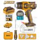 INGCO 20V LI-ION HEAT GUN 30~300/30~550°C 1X5.0AH+ CHARGER & CASE HGLI20035