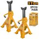 INGCO 3 TON JACK STAND 2PCS PAIR HEIGHT 285~425MM HJS0301