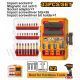 INGCO 33PCS IMPACT DRIVER BITS + SOCKET SET AKDL63306