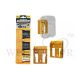 STEALTHMOUNTS YELLOW BATTERY MOUNT F/ DEWALT 20V 6/PACK BM-DW20-YLW-6