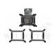 STEALTHMOUNTS BLACK CHARGER MOUNT FOR MAKITA SINGLE 2/PACK CMC-MK-S