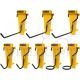 DEWALT TOOL ORGANIZER 8-PIECE HOOK SET DWST82816