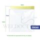 SL SANDWICH RESEALABLE DOUBLE ZIPPER BAG (165X149MM) 50PCS