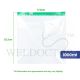SL RESEALABLE SLIDER BAG QUART (203X178MM) 20PCS