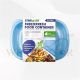 SL 4 PACK RECTANGLE STORAGE BOX 172X117X74MM 650ML