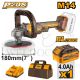 INGCO 20V LI-ION BL ANGLE POLISHER 400-2500RPM 1X4.0AH+BAG APLI20181