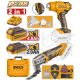 INGCO 20V MULTI TOOL+HOT AIR GUN COMBO 1X4.0 CHRG+CASE COSLI230703
