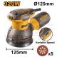 INGCO VARIABLE SPEED ELECTRIC RANDOM ORBITAL SANDER 320W 5" 125MM RS3216
