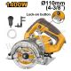INGCO MARBLE CUTTER 110MM 1400W + DRY WHEEL MC140068
