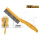 INGCO 5 ROWS STEEL WIRE BRUSH, PLASTIC HANDLE HKTWB2705