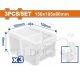 WADFOW TRANSPARENT ORGANIZER 150X105X80MM 3 PCS SET WTB8333