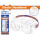WADFOW SAFETY GOGGLE WITH ELASTIC HEADBAND CLEAR WSG2801